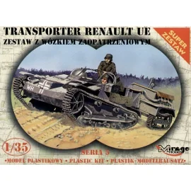 Renault UE with trailer Model kit