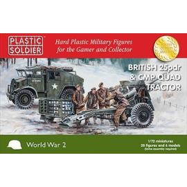 British 25pdr and CMP Quad Tractor Model kit