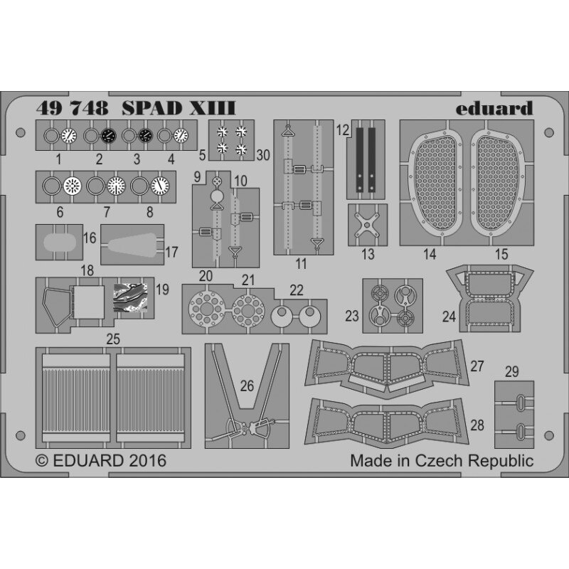 SPAD XIII (designed to be used with Revell kits)