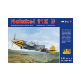 RS MODELS 92062 HEINKEL 112 HUNGARY 1/72 Model kit