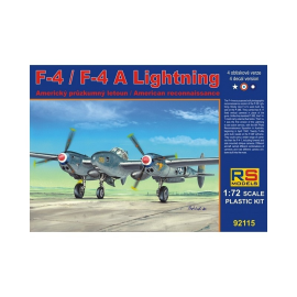RS MODELS 92115 F-4 / F-4 A LIGHTNING 1/72 Model kit