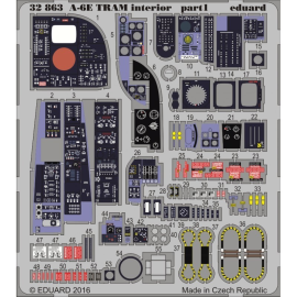 Grumman A-6E Intruder TRAM interior (designed to be used with Trumpeter kits) TU02250 