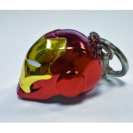 Marvel Comics Metal Keychain Iron Man Helmet