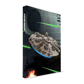 Star Wars Notebook with Sound & Light Up Millenium Falcon 