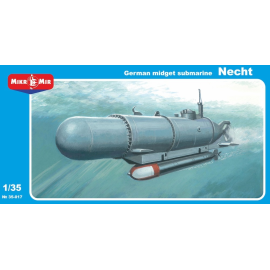 Necht German Midget Submarine Model kit
