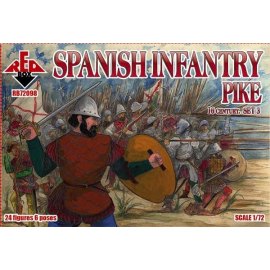Spanish Infantry (Pike). Set 3. 16 c. Figure