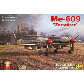 Messerschmitt Me-609 Zerst rer (single cockpit version) Model kit