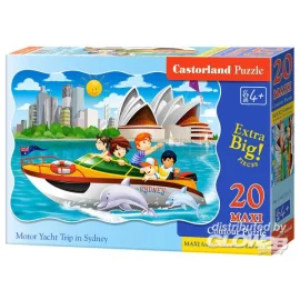 Motor Yacht Trip in Sydney, Puzzle 20Teil maxi Jigsaw puzzle