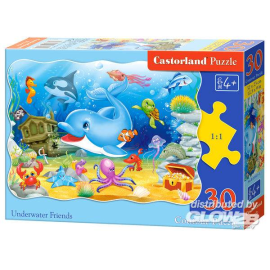 Underwater Friends, Puzzle 30 pieces Jigsaw puzzle