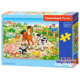 On the Farm, puzzle 120 pieces Jigsaw puzzle