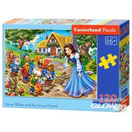Snow White a.the Seven Dwarfs, Puzzle120 pieces 