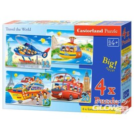 Puzzle Travel the World Jigsaw puzzle