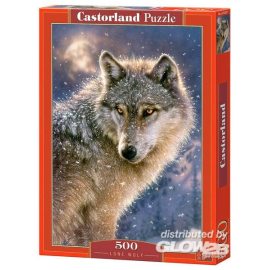Lone wolf, puzzle 500 pieces Jigsaw puzzle