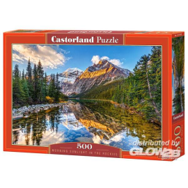 Morning Sunlight in the Rockies, puzzle 500 pieces Jigsaw puzzle