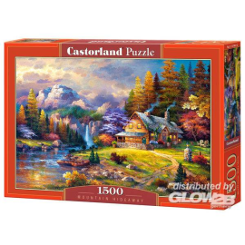 Mountain Hideaway, Puzzle 1500 pieces Jigsaw puzzle