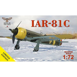 NOW SOLD OUT UNTIL OCTOBER/NOVEMBER... IAR IAR-81C (no.320,323,343,344) 4 marking variants Model kit