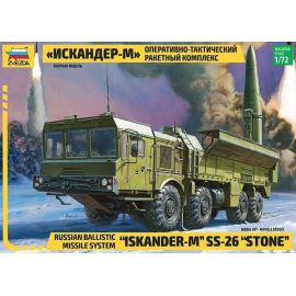 Iskander-M SS-26 Stone Ballistic Missile Launcher Model kit