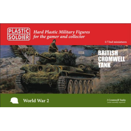 British Cromwell Tank 3 British Cromwell tanks. Each sprue has options to build a 95mm howitzer Close Support variant and each v