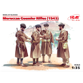 Moroccan Goumier Rifles (1943) (4 figures) 
