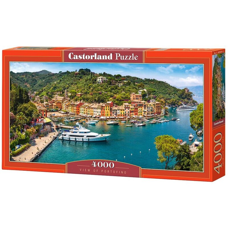 View of Portofino, puzzle 4000 pieces Jigsaw puzzle