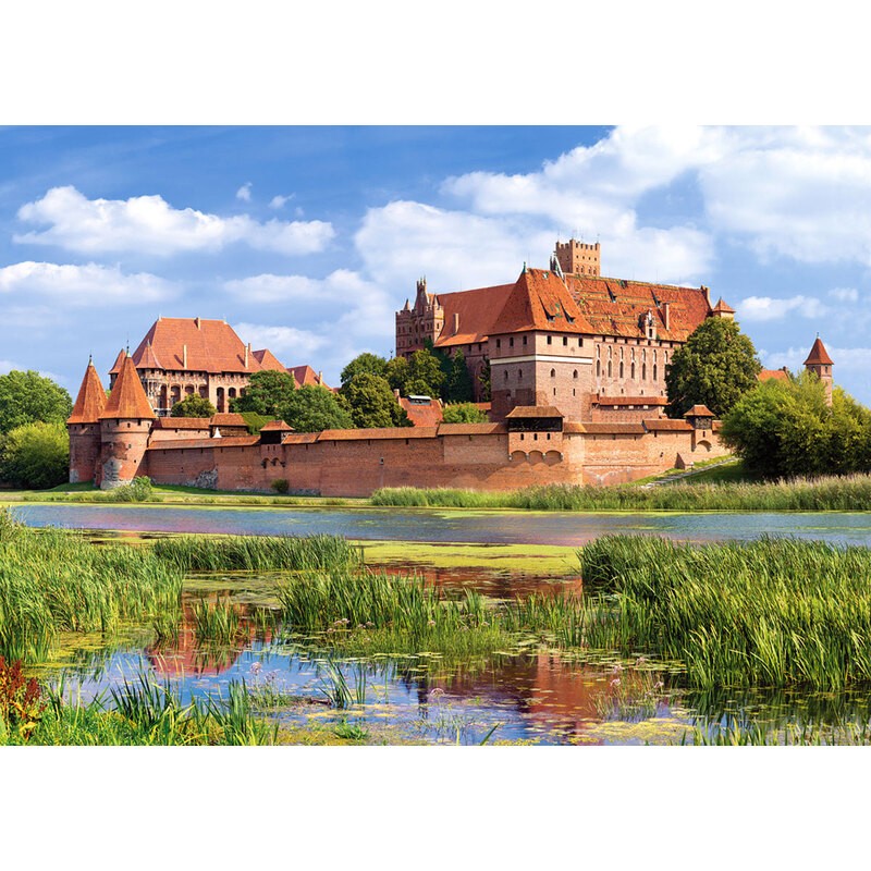 Malbork Castle, Poland, puzzle 3000 pieces Jigsaw puzzle