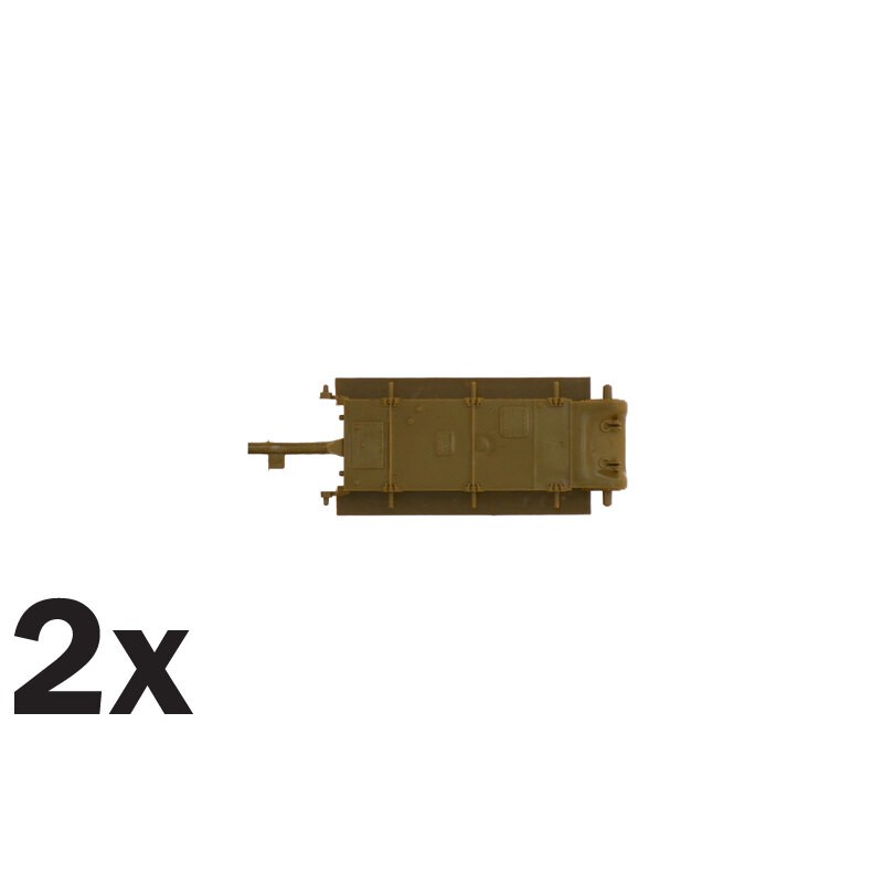 M7 Priest 105mm HMC includes 2 snap together vehicles