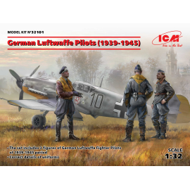 German Luftwaffe Pilots (1939-1945) (3 standing figures) (100% new molds) 