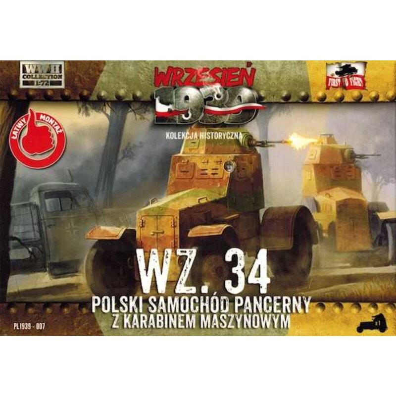 Wz.34 Polish Armored Car (simplified kit) Model kit