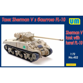 Sherman V tank with FL-10 turret Model kit