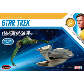 Star Trek U.S.S. Grissom NCC-638 /Klingon Bird of Prey 'Twin Pack' Star Trek III: The Search for Spock Twin Pack 