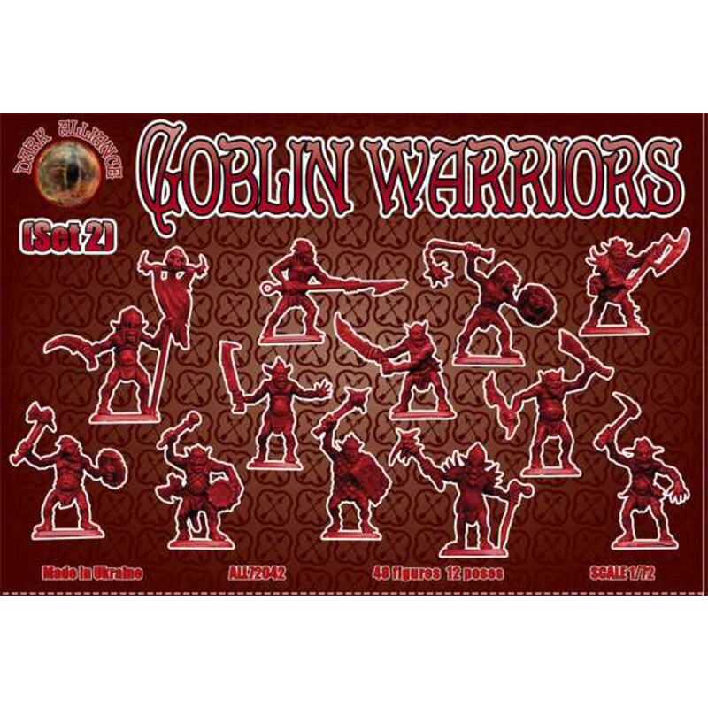 Goblin Warriors set 2 Figures for figurine game