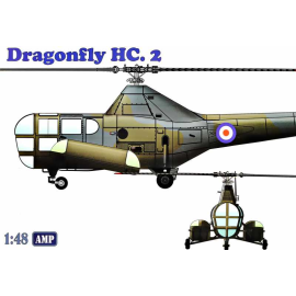 Westland WS-51 'Dragonfly' HC.2, rescue The set includes:6 frames with details1 decal (sticker)1 photoethed4 frames of transpare