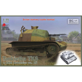 TKS Polish Tankette with machine gun (includes quick build tracks) Model kit