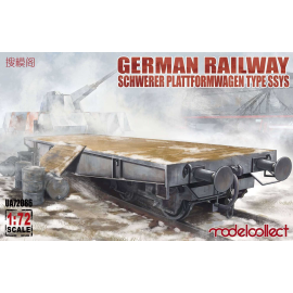 Railway Schwerer Plattformwagen Type SSys Model kit