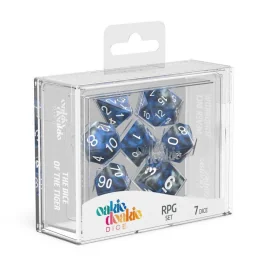 Oakie Doakie Dice RPG Set Gemidice - Liquid Steel (7) 