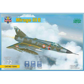 Dassault Mirage IIIE Kit includes: & bullet;172 shares & bullet; PE sheet / incl.instrument panel / & bullet; adhesive masks / i