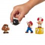 World of Nintendo pack 5 figures New Super Mario Bros. U Acorn Plains 6 cm Figurine