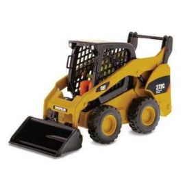 CATERPILLAR 272C CHARGER WITH ACCESSORIES AND MINIATURE Die-cast farm