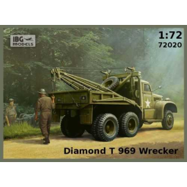 Diamond T 969 Wrecker Model kit