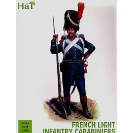 French Carabiniers x 48 hard plastic figures