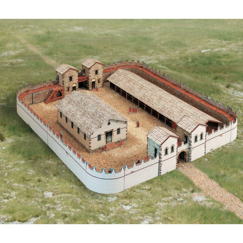 Roman fort Cardboard modelkit