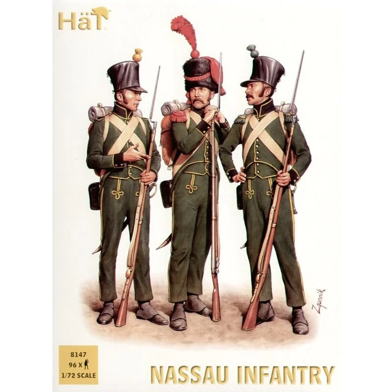 Nassau Infantry x 96 figures per box