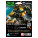 MetalEarth: TRANSFORMERS / BUMBLEBEE 4.5x3.1x8.7cm, metal 3D model with 2 sheets, on card 12x17cm, 14+