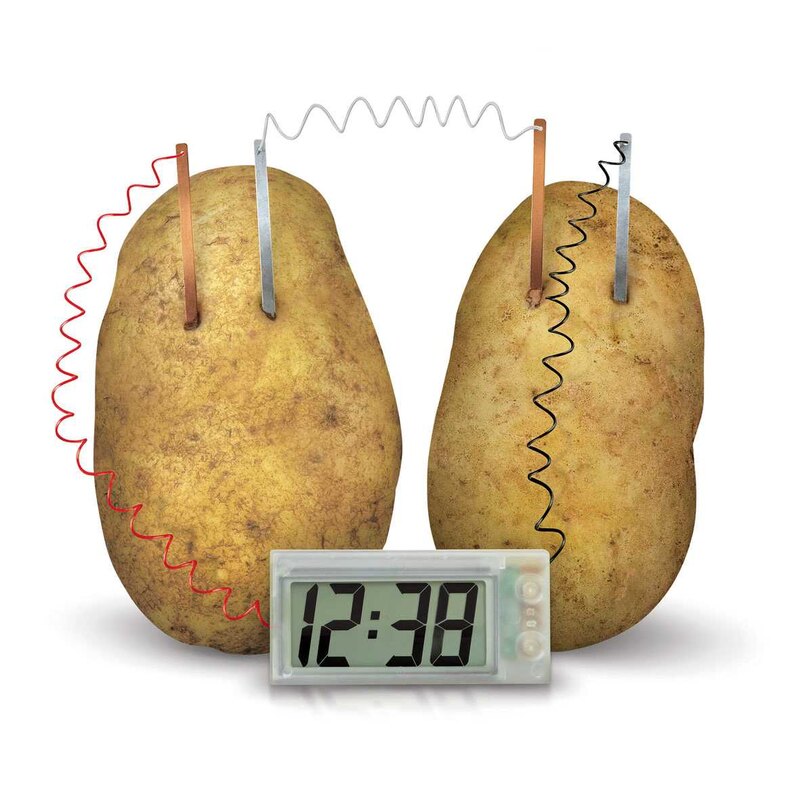 Potato clock