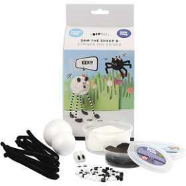 Funny Friends, Sam the Sheep, 1set Modelling clay