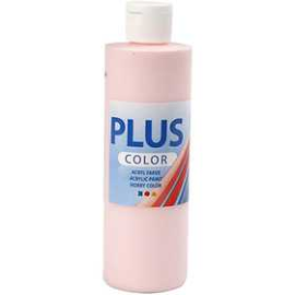 Plus Color Craft Paint, soft pink, 250ml 