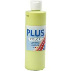 Plus Color Craft Paint, lime green, 250ml 