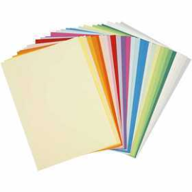Creative Paper, A4 210x297 mm, 80 g, asstd colours, 290mixed sheets 