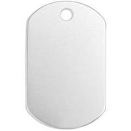 Metal Tag, size 30x20 mm, thickness 1.3 mm, aluminum, Square, 13pcs, hole size 2.85 mm Jewelry store