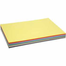Creative Card, A2 420x600 mm, 180 g, asstd colours, 300mixed sheets 